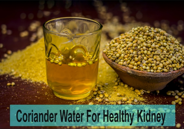 Coriander Water For Healthy Kidney