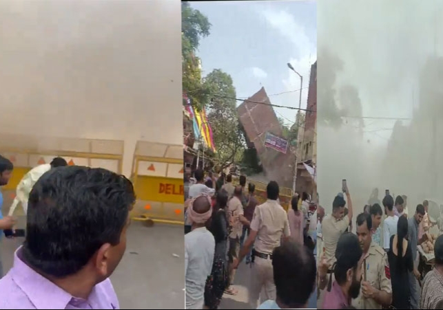 Delhi Kalyanpuri Building Collapsed Video News Update