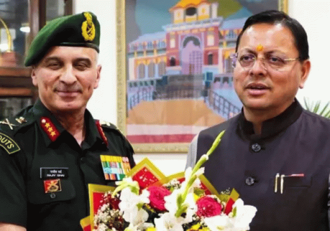 Deputy Army Chief Lieutenant General Rajeev Ghai