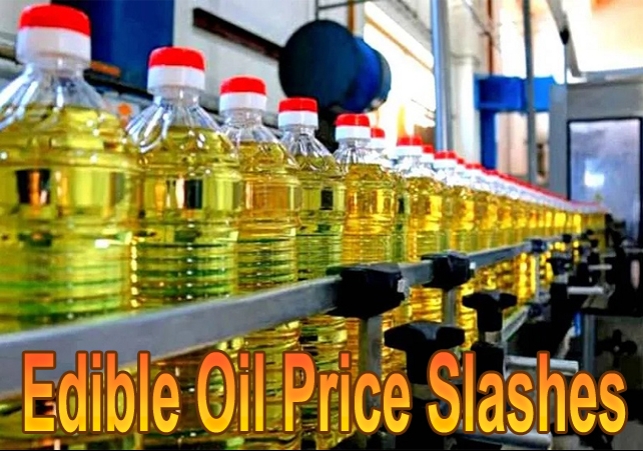Edible oil price slashes