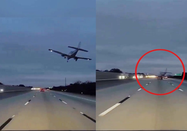 हाईवे पर चलती कार के ऊपर गिरा प्लेन; क्रैश लैंडिंग का वीडियो दुनियाभर में वायरल, देखिए फ्लोरिडा में कैसे हुआ भयावह हादसा