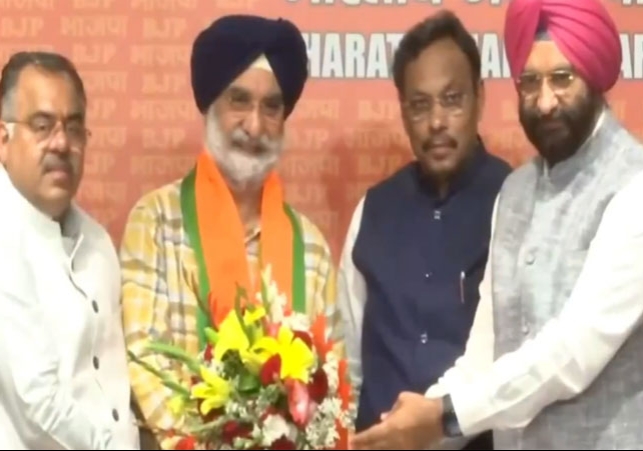 Former IFS Taranjit Singh Sandhu Joined BJP In Delhi