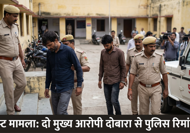 ब्लास्ट मामला: दो मुख्य आरोपी दोबारा से पुलिस रिमांड पर