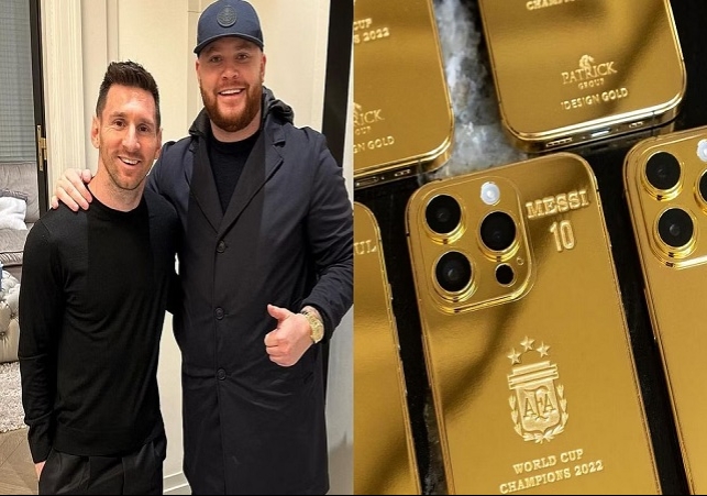 Lionel Messi gift 35 gold iPhones for Argentina team and staff