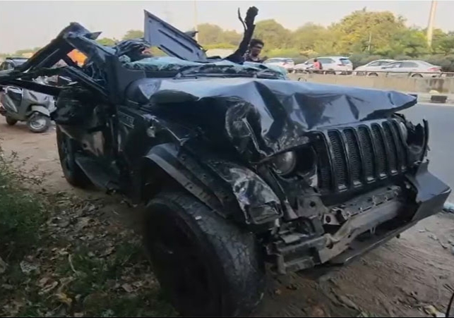 Gurugram Accident Five Dead