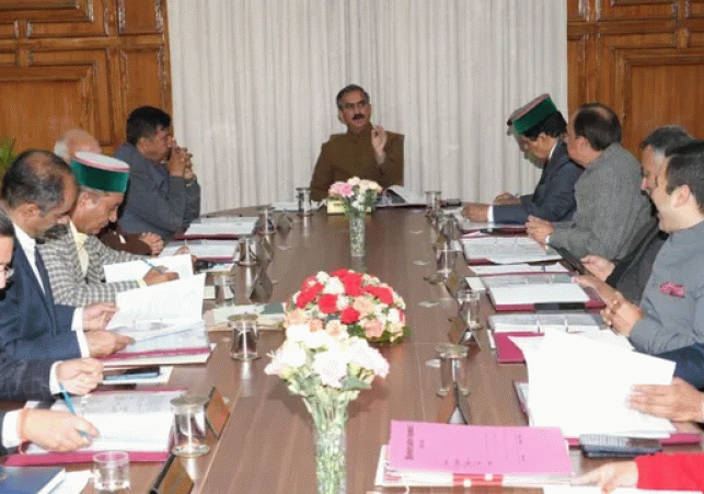 Major Decisions Taken at CM Sukhvinder Sukhu Cabinet Meeting