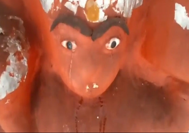 Hanuman Ji Crying Viral Video