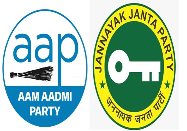 Haryana AAP Woman Leader Joins JJP