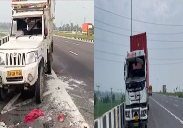 Haryana Bahadurgarh Accident Truck-Pickup Collision many Laborers Died