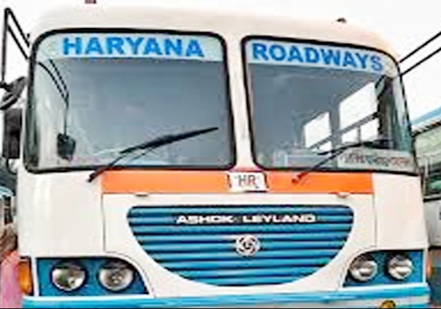  Haryana Roadways Bus-Car Accident In Rewari