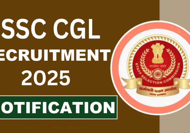 कर्मचारी चयन आयोग (SSC) ने संयुक्त स्नातक स्तर (CGL) 2025 अधिसूचना जारी कर दी है।