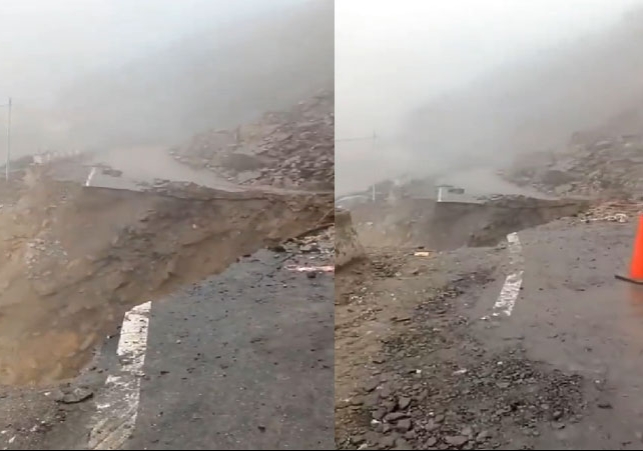 Himachal Kinnaur Landslide Horrific Video Rain Flood Alert