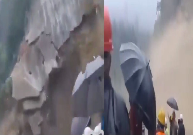 Himachal Mandi Tunnel Collapse Massive Disaster Heavy Rain Red Alert