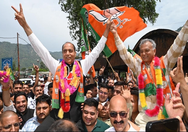 Himachal Nikay Chunav Result 2026 BJP Wins 3 Nagar Nigam vs Congress