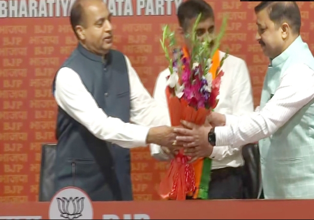 Himachal Pawan Kajal and Lakhvinder Singh Rana joins BJP