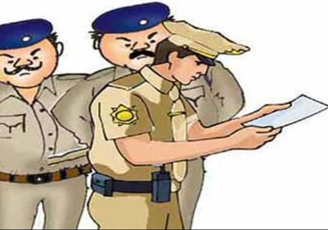 Himachal SHO and Three Policemen Line Hazir