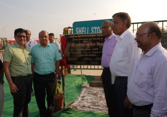 General Manager inaugurated the newly constructed Shell Store