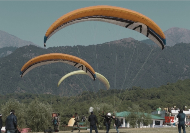 India's first Paragliding pre world cup 2023 started in Himachal Pradesh 