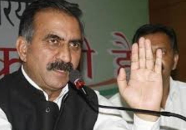 CM Sukhu said, letters coming from Delhi to stop water cess scheme