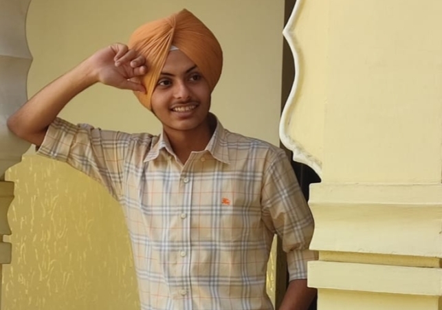 ​​​​Alamjeet achieved success with 96% in St. Xavier's School Sector-44 ICSE Board's 10th examination