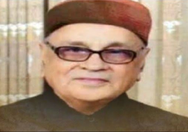Former Chief Minister Prem Kumar Dhumal's elder brother Roop Singh Dhumal passed away, funeral will be held this evening