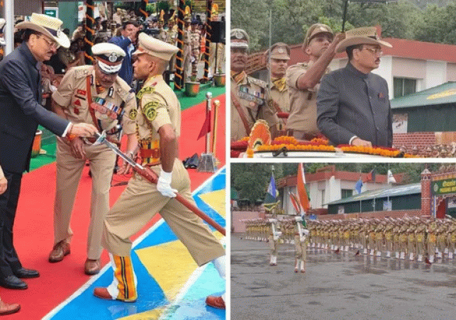 Mussoorie: 133 Newly Inducted Officers at ITBP Academy