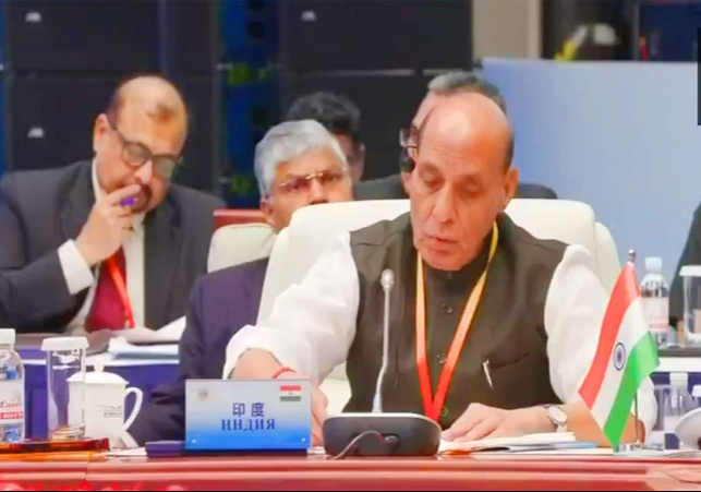 India Defence Minister Rajnath Singh refused to sign the SCO Joint Statement