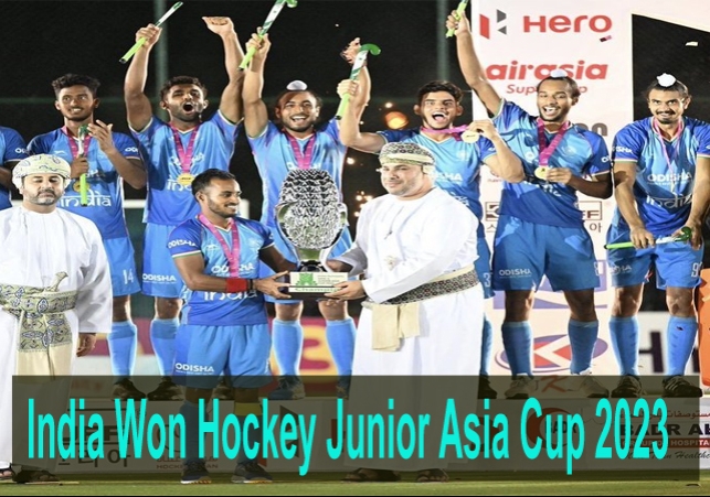  Hockey Junior Asia Cup 2023 India vs Pakistan 