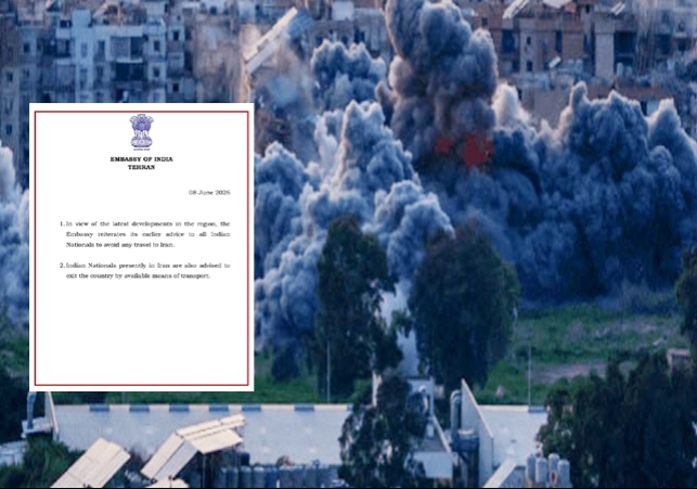 Indian Embassy Issues Advisory For Its Citizens After Iran-Israel Attack