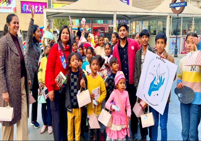  JKG Foundation Spreading Happiness Underprivileged Children Celebrate Christmas