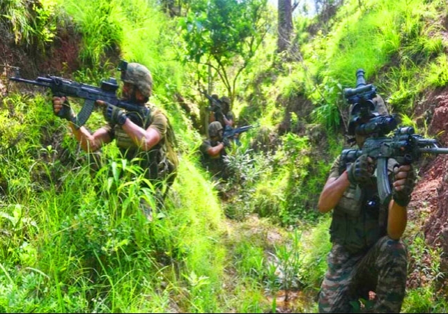 Jammu-Kashmir Indian Army Killed Terrorists Breaking News