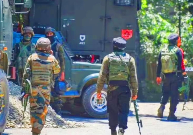 Jammu-Kashmir Indian Army Terrorists Encounter Breaking News