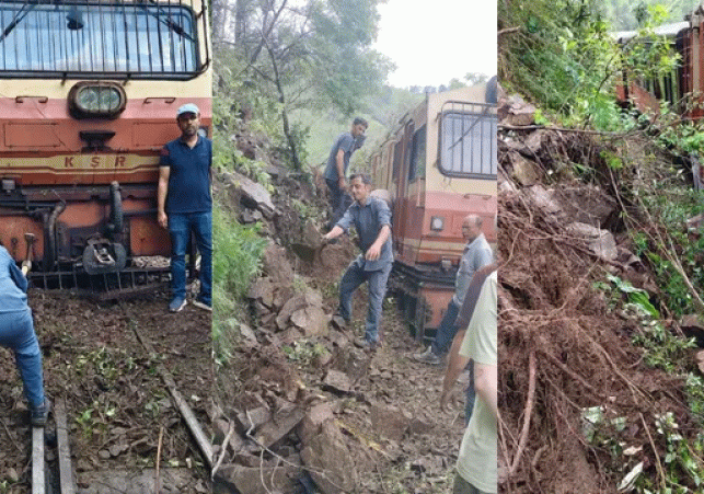 Kalka-Shimla toy train service disrupted