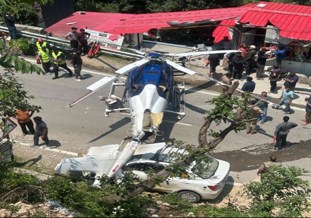 Kedarnath Helicopter Landing