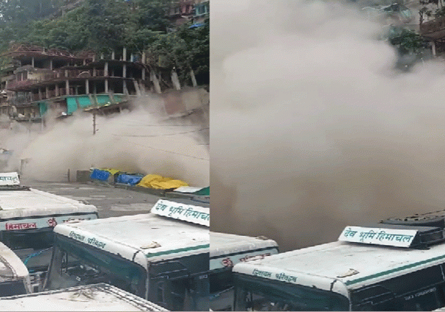 Kullu Multi-Storey Buildings Collapsed