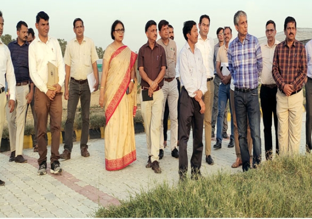 Vice Chancellor visited Maharana Pratap Garden College