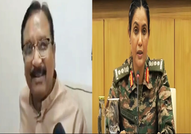MP Minister Controversial Statement on Colonel Sofia Qureshi Video