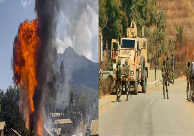 Manipur Fresh Violence in Ukhrul Curfew Imposed and Internet Suspended