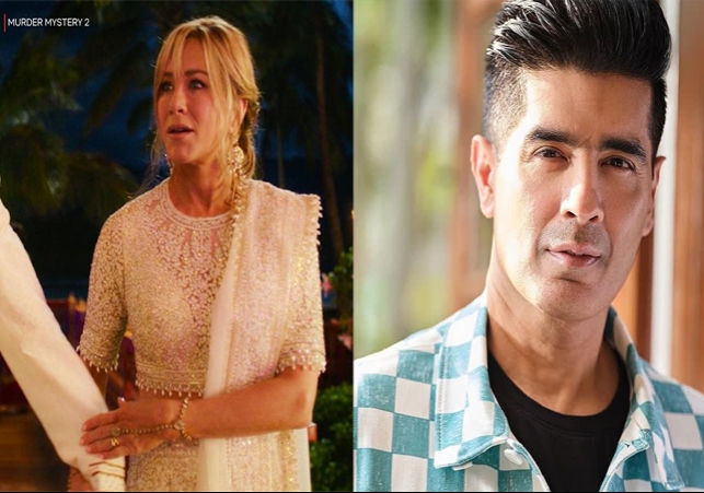 Manish Malhotra gave Indian look to Jennifer Aniston in Netflix movie Murder Mystery 2
