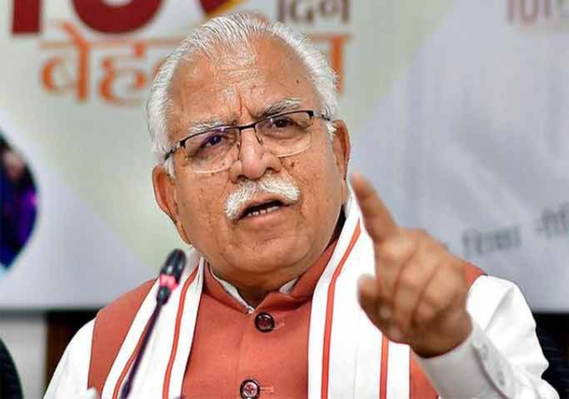 On the pretext of Emergency, Manohar Lal targeted the Congress, said - a dark chapter in the history