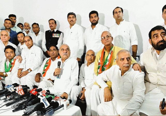 Many INLD Leaders Joins Congress in Haryana