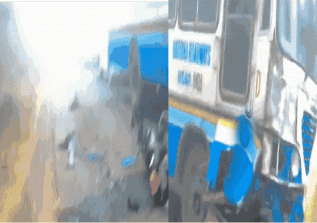 Many Vehicles Accidented in Hisar Haryana