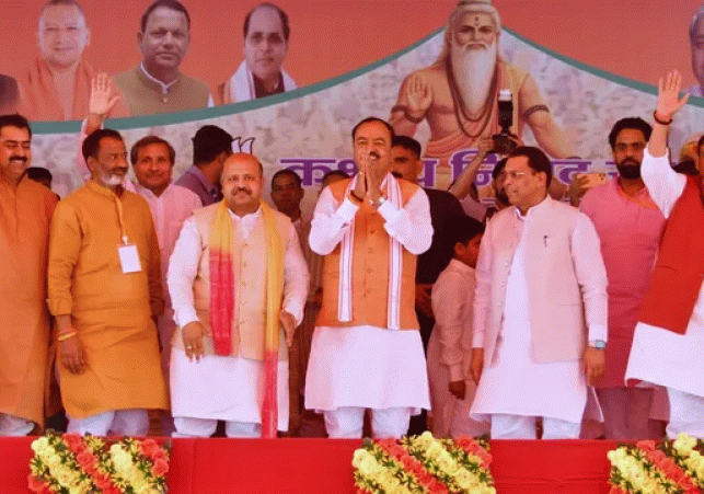 Deputy CM Keshav Prasad Maurya lashes out at Akhilesh Yadav in Ghaziabad