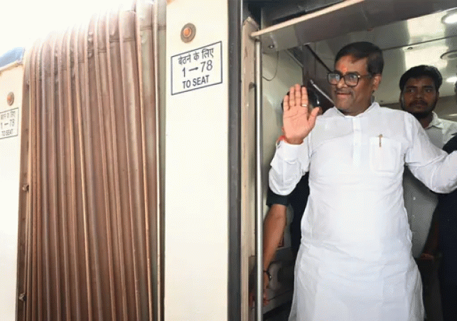 Minister Travels from Jehanabad to Gaya