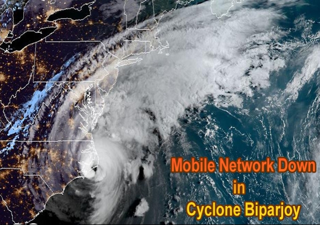 Mobile Network Down in Cyclone Biparjoy