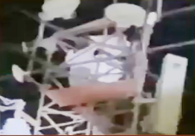 Mohali Man Climbs Tower Due To Wife Harassment Viral Video