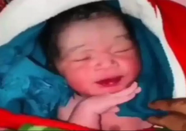 New Born Child Pushpa Style