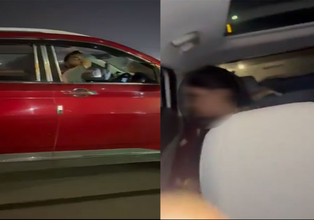 चलती SUV से महिलाओं को अश्लील इशारे; सड़क पर खुलेआम इतनी हिम्मत कैसे? वीडियो वायरल होने के बाद पुलिस का एक्शन