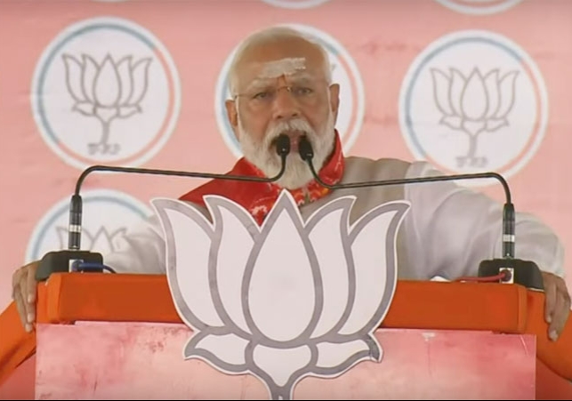 PM Modi Attack on Rahul Gandhi To Addresses Rally Karimnagar Telangana