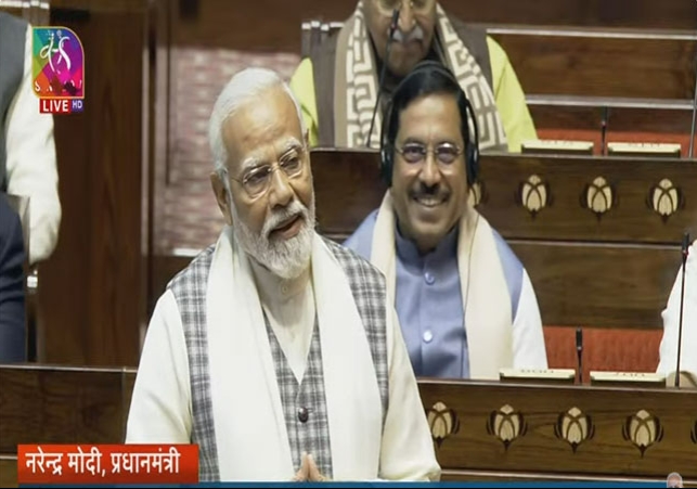 PM Modi Rajya Sabha Speech LIVE Motion of Thanks on the President Address